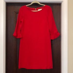 Kate Spade sz 2 wool blend bell sleeve dress EUC